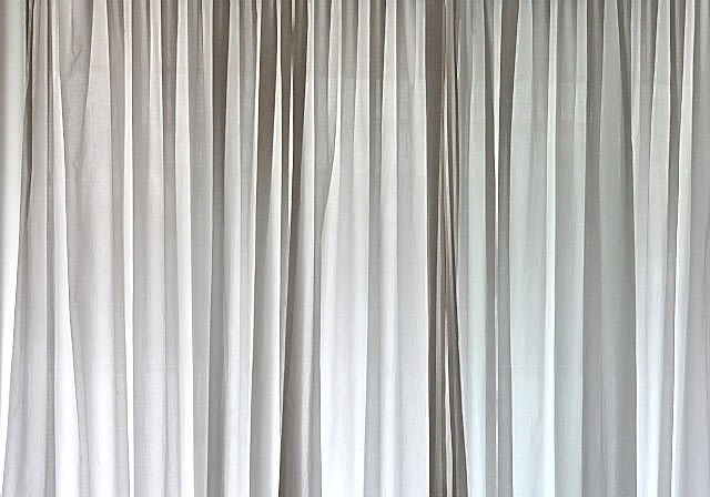 Изменение длины штор